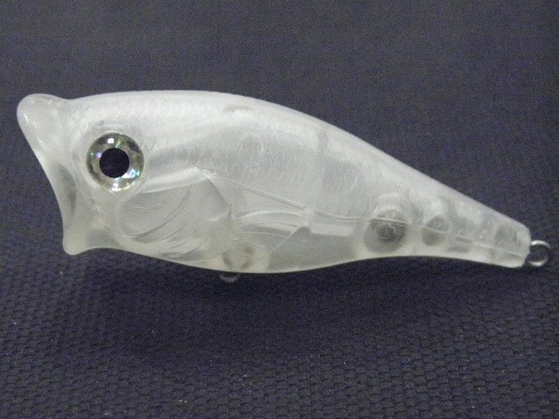 wLure 10 Blank Unpainted Minnow Crankbait Topwater Lipless Jerkbait Fishing Lures (UPT626P10) - Image 1